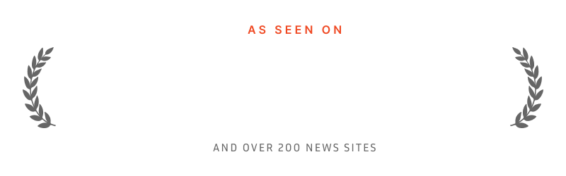 As seen on Fox, Business Insider, USA Today, MarketWatch — and over 200 news sites